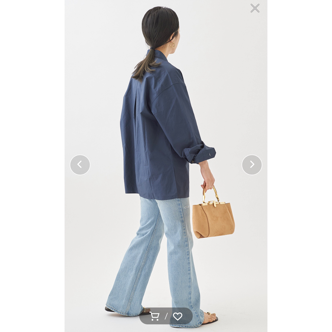 Plage - Plage minimal typewriter シャツ◇ダークブルーの通販