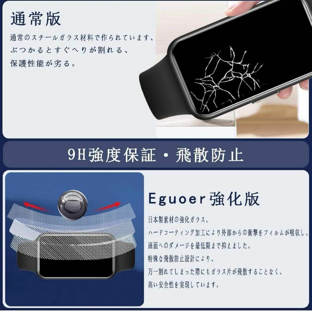 2枚セット- 国産旭硝子素材HuaweiBand7HuaweiBand6フィルム スマホ/家電/カメラのスマホアクセサリー(保護フィルム)の商品写真