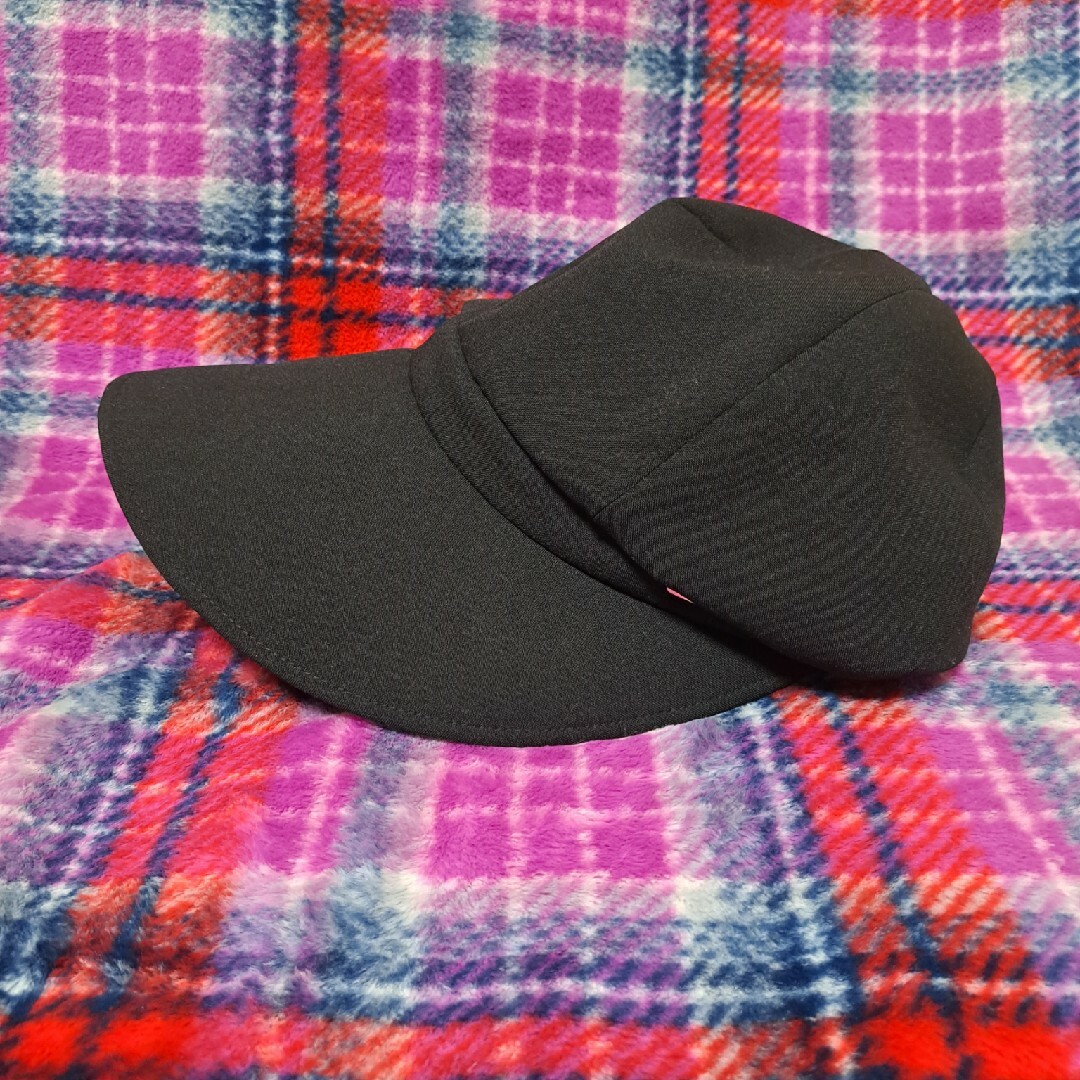 ROSE BLANC(ロサブラン)の芦屋ロサブラン 帽子 完全遮光100％ キャスケット黒 Rose Blanc レディースの帽子(キャスケット)の商品写真