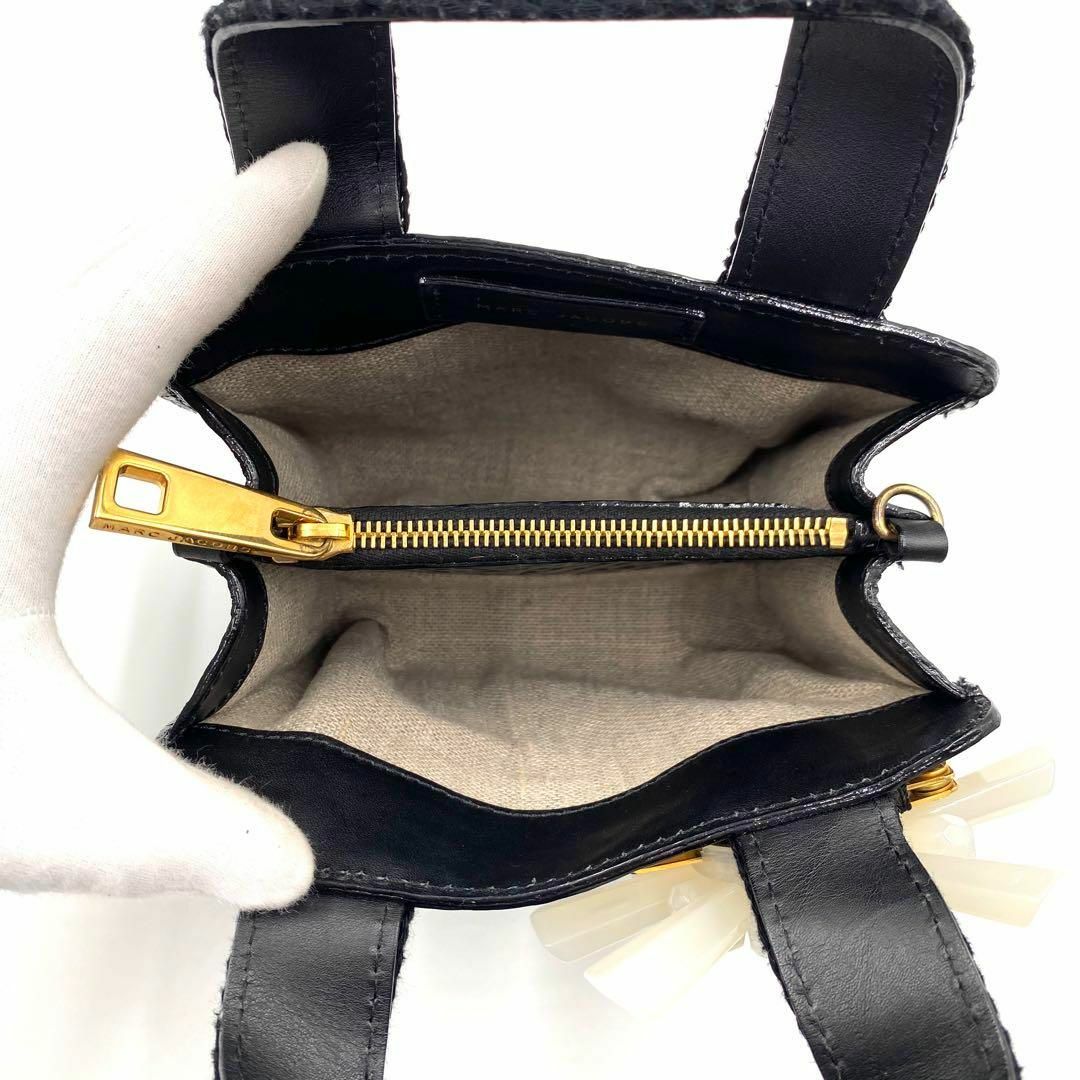 MARC JACOBS(マークジェイコブス)の良品✨マークジェイコブス ハンドバッグ 正規品  ショルダー紐 2way 装飾 レディースのバッグ(ハンドバッグ)の商品写真