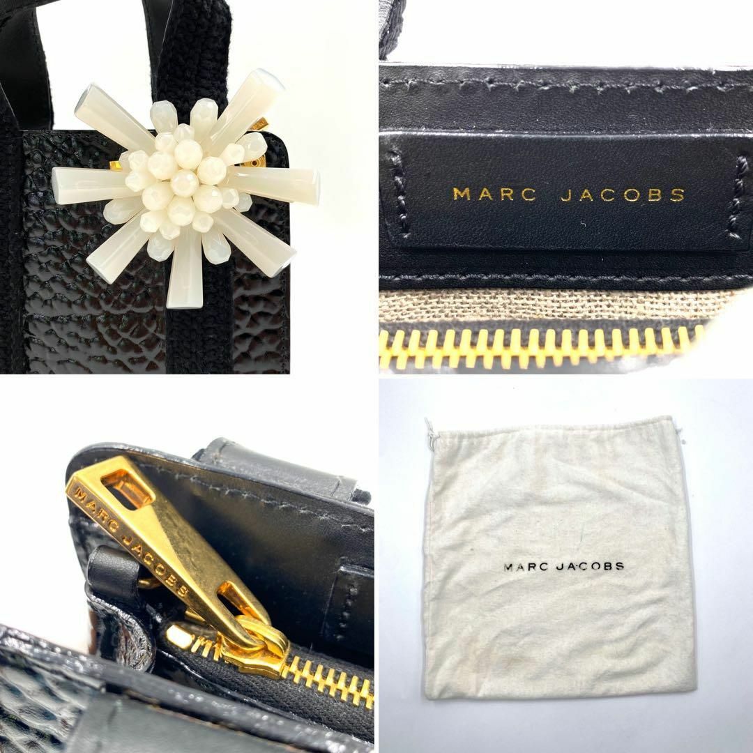 MARC JACOBS(マークジェイコブス)の良品✨マークジェイコブス ハンドバッグ 正規品  ショルダー紐 2way 装飾 レディースのバッグ(ハンドバッグ)の商品写真