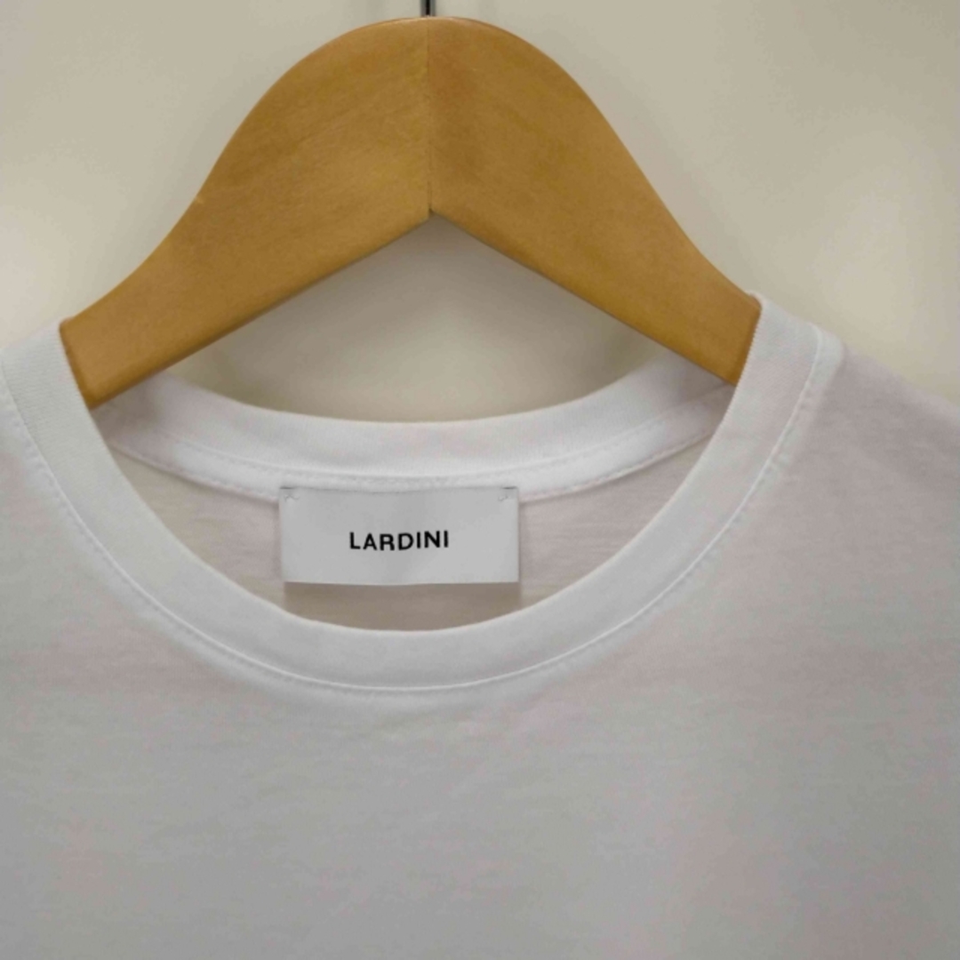 LARDINI(ラルディーニ)のLARDINI(ラルディー二) フロントロゴ クルーネックTシャツ メンズ メンズのトップス(Tシャツ/カットソー(半袖/袖なし))の商品写真