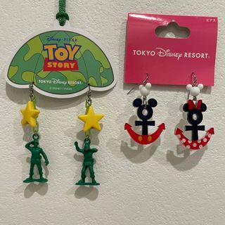 ディズニー(Disney)のディズニーリゾート　ピアス2セット(ピアス)