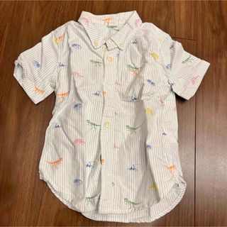 ギャップキッズ(GAP Kids)のGAP 半袖シャツ 恐竜柄 90cm(ブラウス)