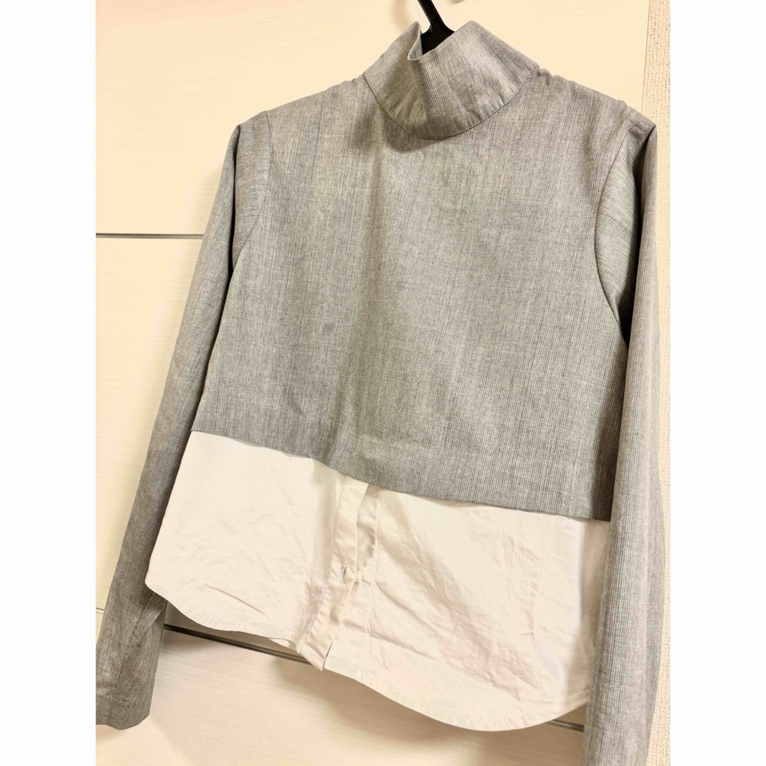 BEAUTY&YOUTH UNITED ARROWS(ビューティアンドユースユナイテッドアローズ)のJACQUEMUS ドッキングシャツ　ジャックムス レディースのトップス(シャツ/ブラウス(長袖/七分))の商品写真