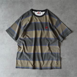 ニューバランス(New Balance)の90s new balance マルチボーダー Tシャツ リンガーT(Tシャツ/カットソー(半袖/袖なし))