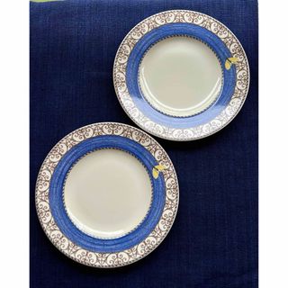 ウェッジウッド(WEDGWOOD)の【新品】ウェッジウッド　サラズガーデン　パン皿　ペア　ケーキ　取り皿(食器)