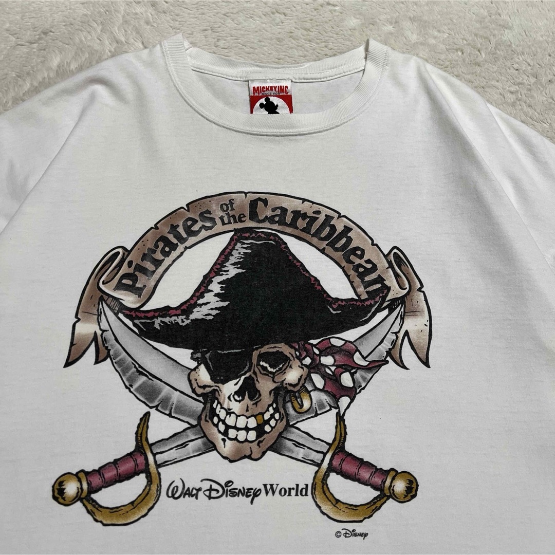 Disney(ディズニー)のDisney ディズニー パイレーツ オブ カリビアン  メンズ XXL相当 メンズのトップス(Tシャツ/カットソー(半袖/袖なし))の商品写真