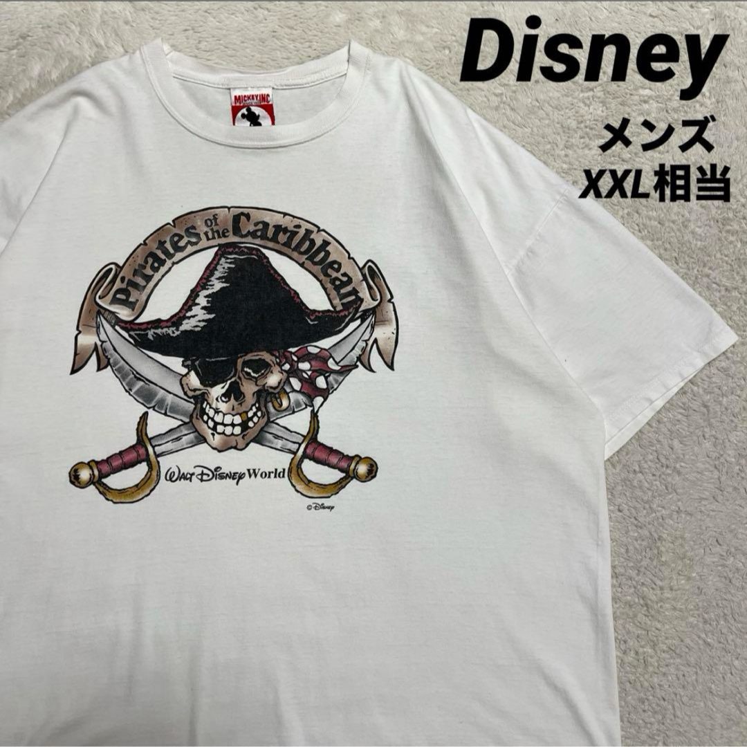 Disney(ディズニー)のDisney ディズニー パイレーツ オブ カリビアン  メンズ XXL相当 メンズのトップス(Tシャツ/カットソー(半袖/袖なし))の商品写真