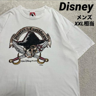 ディズニー(Disney)のDisney ディズニー パイレーツ オブ カリビアン  メンズ XXL相当(Tシャツ/カットソー(半袖/袖なし))