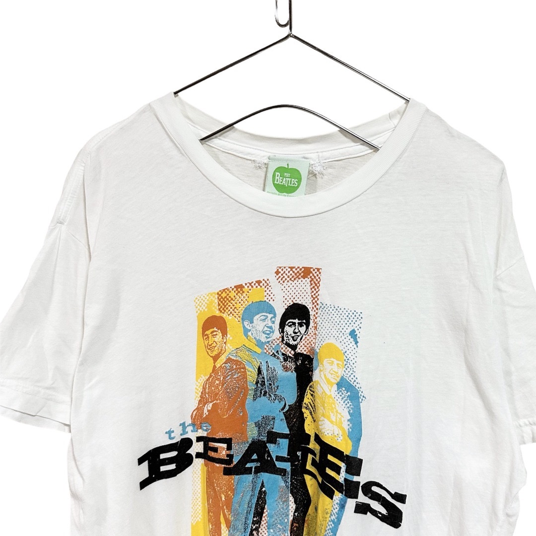 THE BEATLES(ビートルズ)のUSA製 希少 古着 "THE BEATLES" Apple 紙タグ Tシャツ メンズのトップス(Tシャツ/カットソー(半袖/袖なし))の商品写真