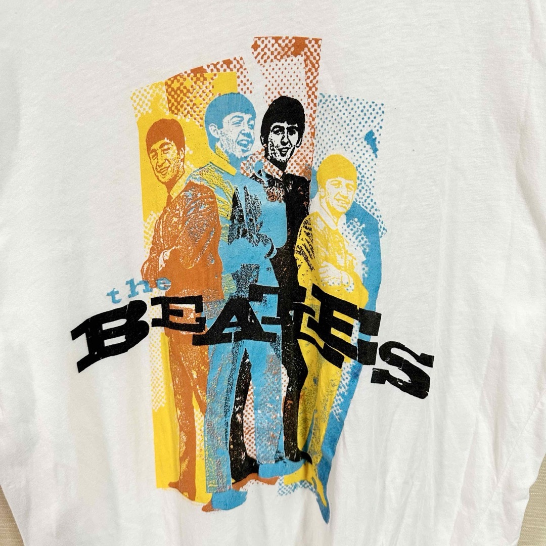 THE BEATLES(ビートルズ)のUSA製 希少 古着 "THE BEATLES" Apple 紙タグ Tシャツ メンズのトップス(Tシャツ/カットソー(半袖/袖なし))の商品写真