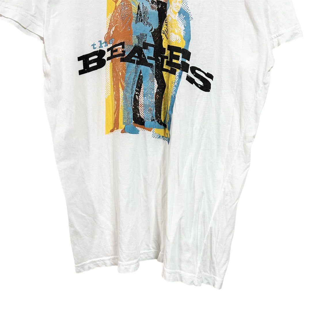 THE BEATLES(ビートルズ)のUSA製 希少 古着 "THE BEATLES" Apple 紙タグ Tシャツ メンズのトップス(Tシャツ/カットソー(半袖/袖なし))の商品写真