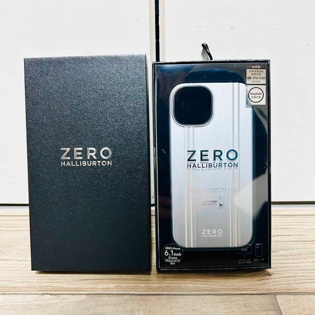 ZERO HALLIBURTON(ゼロハリバートン)の新品未使 ！ZERO ゼロハリバートン iPhone15 14 13 対応！送無 スマホ/家電/カメラのスマホアクセサリー(iPhoneケース)の商品写真