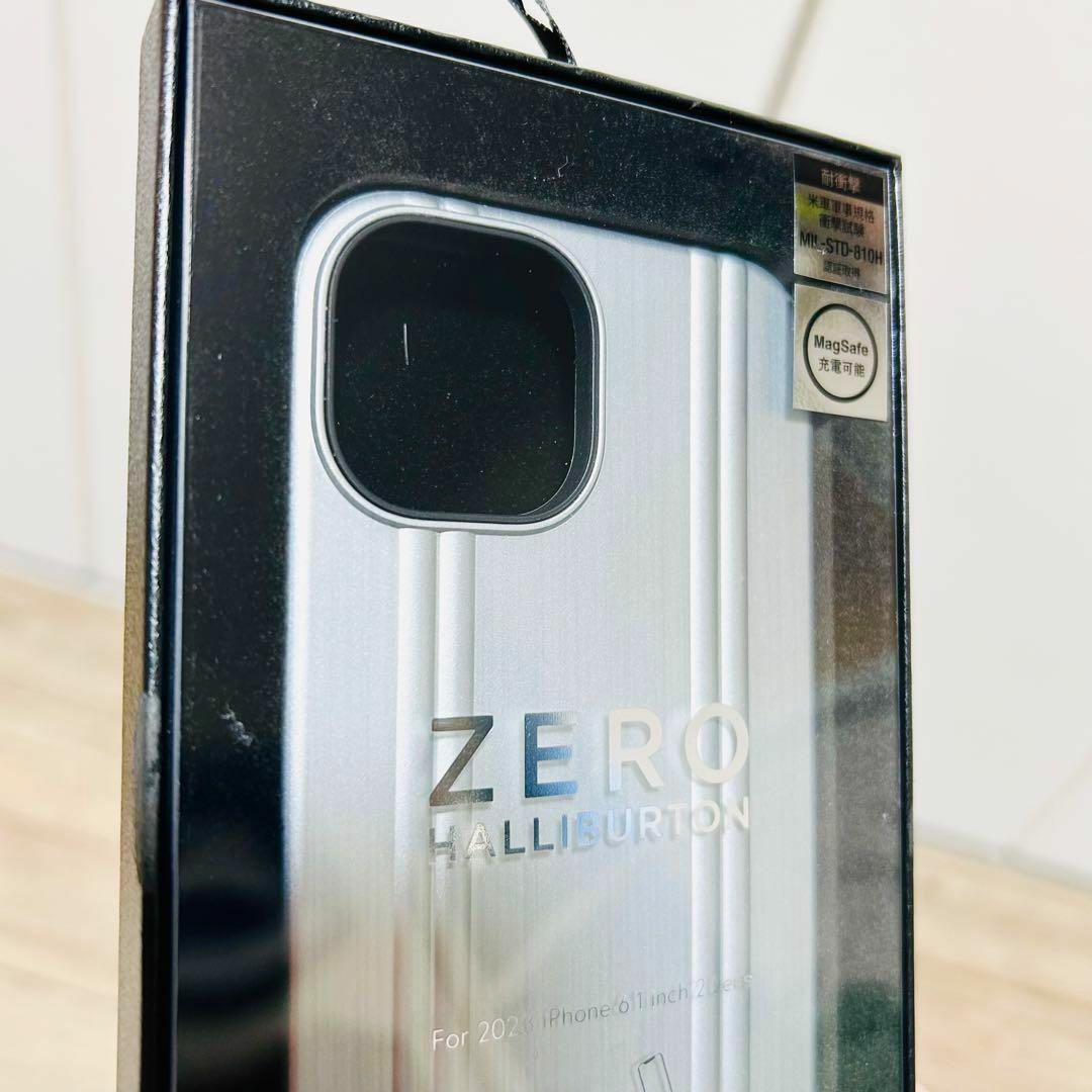 ZERO HALLIBURTON(ゼロハリバートン)の新品未使 ！ZERO ゼロハリバートン iPhone15 14 13 対応！送無 スマホ/家電/カメラのスマホアクセサリー(iPhoneケース)の商品写真