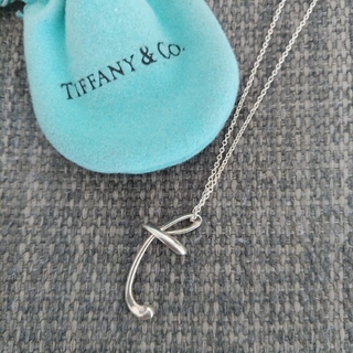 Tiffany & Co. - ティファニー　イニシャル　t ネックレス