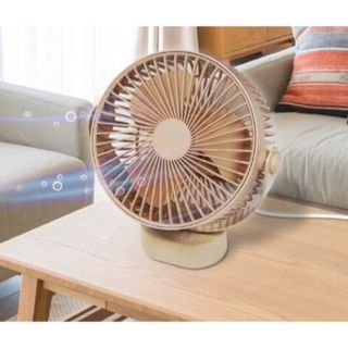 快適に使える卓上扇風機 2WAY FAN【新品未開封品】360℃角度調節(扇風機)