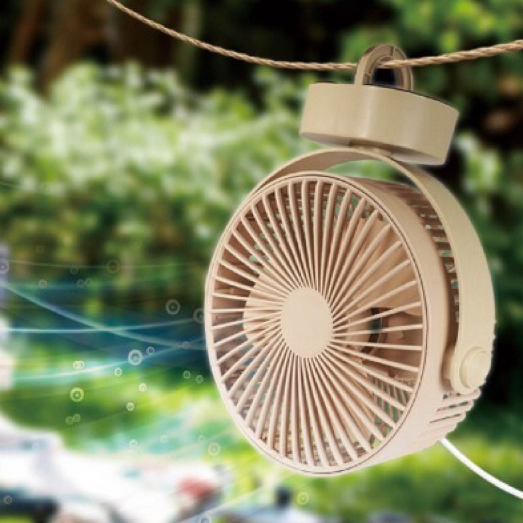 快適に使える卓上扇風機 2WAY FAN【新品未開封品】360℃角度調節 スマホ/家電/カメラの冷暖房/空調(扇風機)の商品写真