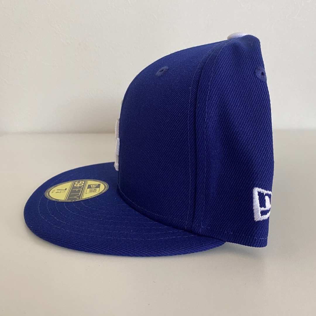 NEW ERA(ニューエラー)のドジャース ニューエラ ツバ裏ブラック キャップ New Era Cap 1/4 メンズの帽子(キャップ)の商品写真