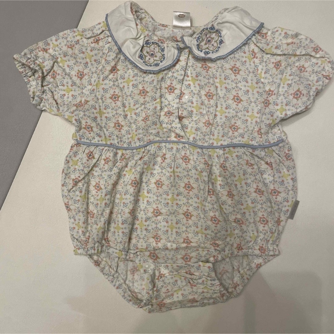 ベビー服 70.80 ロンパース 女の子 キッズ/ベビー/マタニティのベビー服(~85cm)(ロンパース)の商品写真