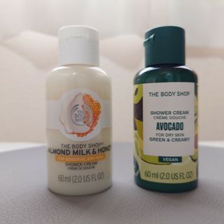 ザボディショップ(THE BODY SHOP)のTHEBODYSHOP　ボディシャンプー　60ml　2個セット　ボディソープ(ボディソープ/石鹸)