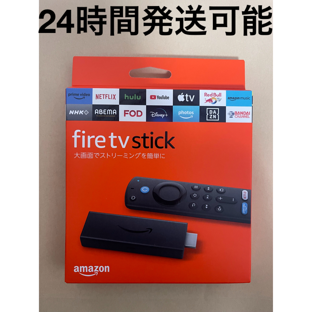 Amazon(アマゾン)のAmazon Fire TV Stick Alexa対応音声認識リモコン スマホ/家電/カメラのテレビ/映像機器(テレビ)の商品写真