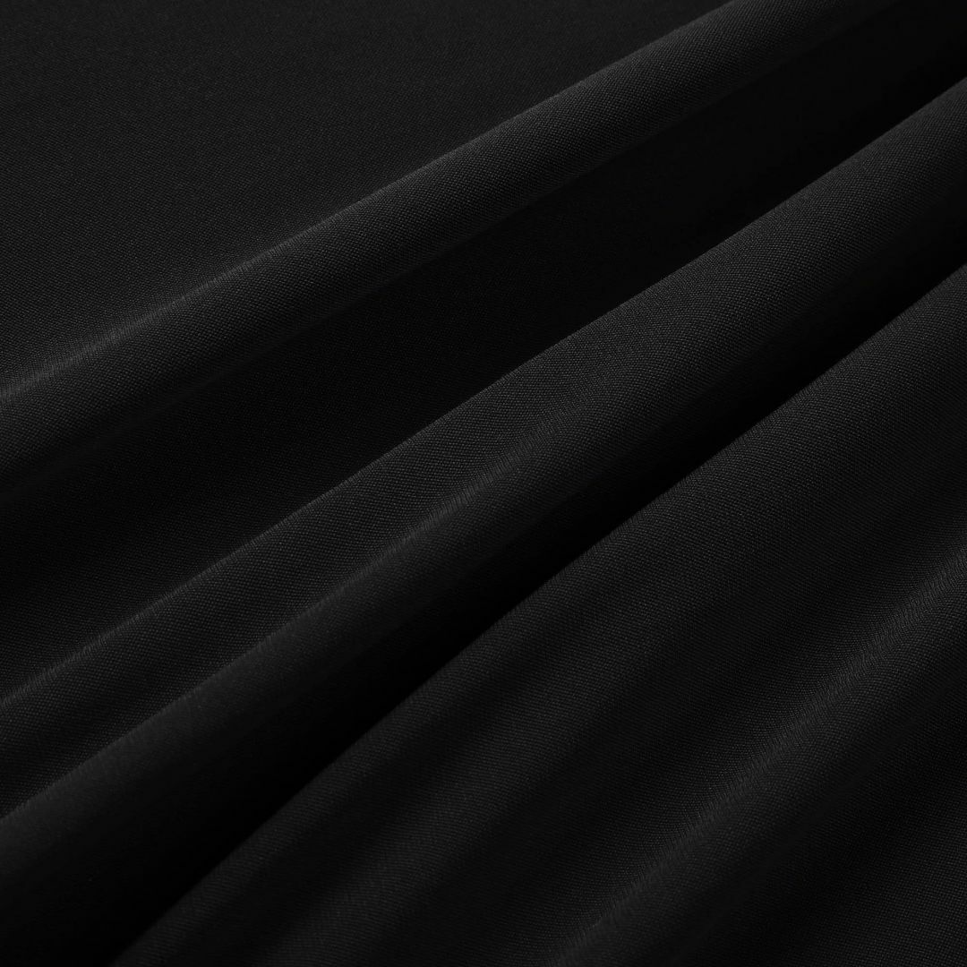 【色: ブラック】uxcell クッションカバー 座布団 カバー ポリウレタン  インテリア/住まい/日用品のインテリア小物(クッション)の商品写真