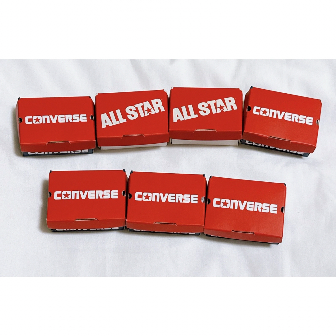 CONVERSE(コンバース)のコンバース ミニフィギュア コレクション 全7種セット　ガチャ エンタメ/ホビーのおもちゃ/ぬいぐるみ(キャラクターグッズ)の商品写真