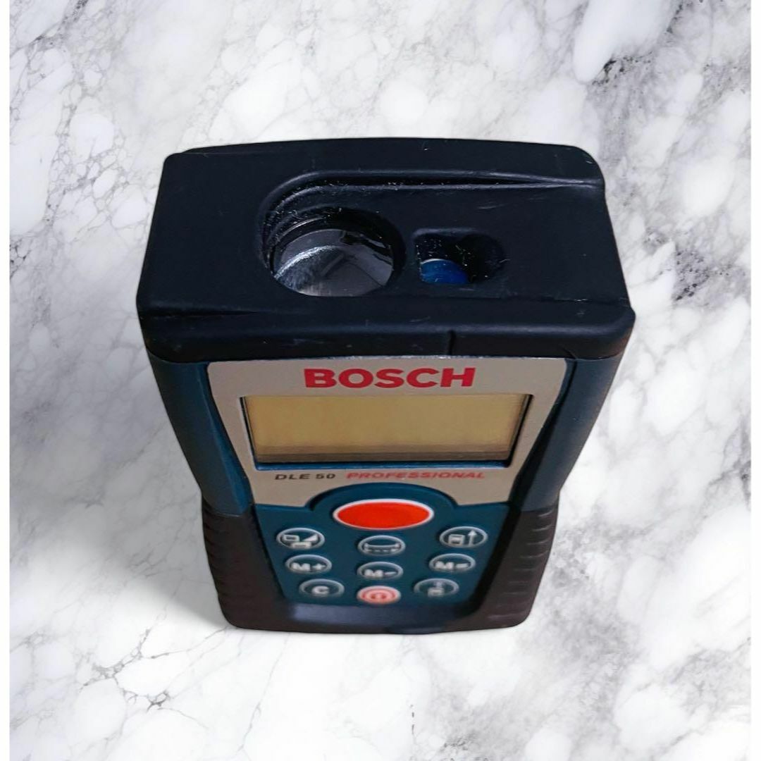 BOSCH(ボッシュ)の（美品） BOSCH DLE50 デジタルレーザーメーター 自動車/バイクの自動車(メンテナンス用品)の商品写真