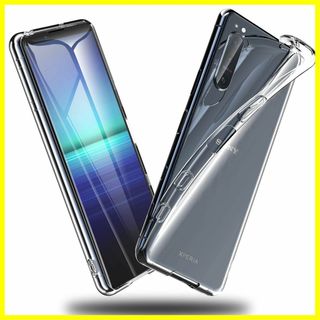 【特価商品】SONY Xperia 5 II 用 ケース クリア 薄型 TPU (その他)