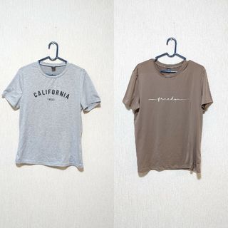 シーイン(SHEIN)のSHEIN  Tシャツ2枚セット(Tシャツ/カットソー(半袖/袖なし))