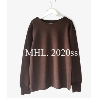 エムエイチエル(MHL.)のMHL. DENSE COTTON KNIT (BROWN)(ニット/セーター)