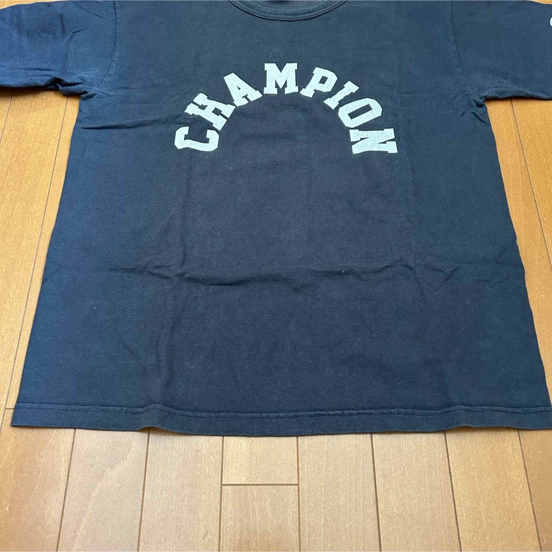 Champion(チャンピオン)の古着 USA製 90s Champion T1011 Tシャツ デカロゴ メンズのトップス(Tシャツ/カットソー(半袖/袖なし))の商品写真