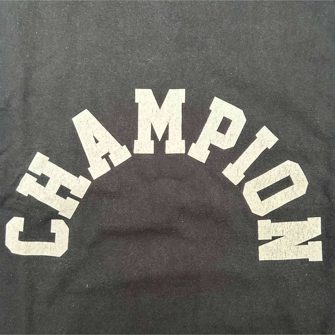 Champion(チャンピオン)の古着 USA製 90s Champion T1011 Tシャツ デカロゴ メンズのトップス(Tシャツ/カットソー(半袖/袖なし))の商品写真