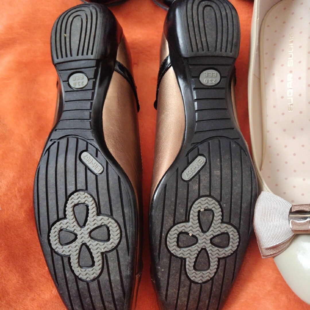 新品未使用！『天然本皮パンプス23cm』 レディースの靴/シューズ(ハイヒール/パンプス)の商品写真