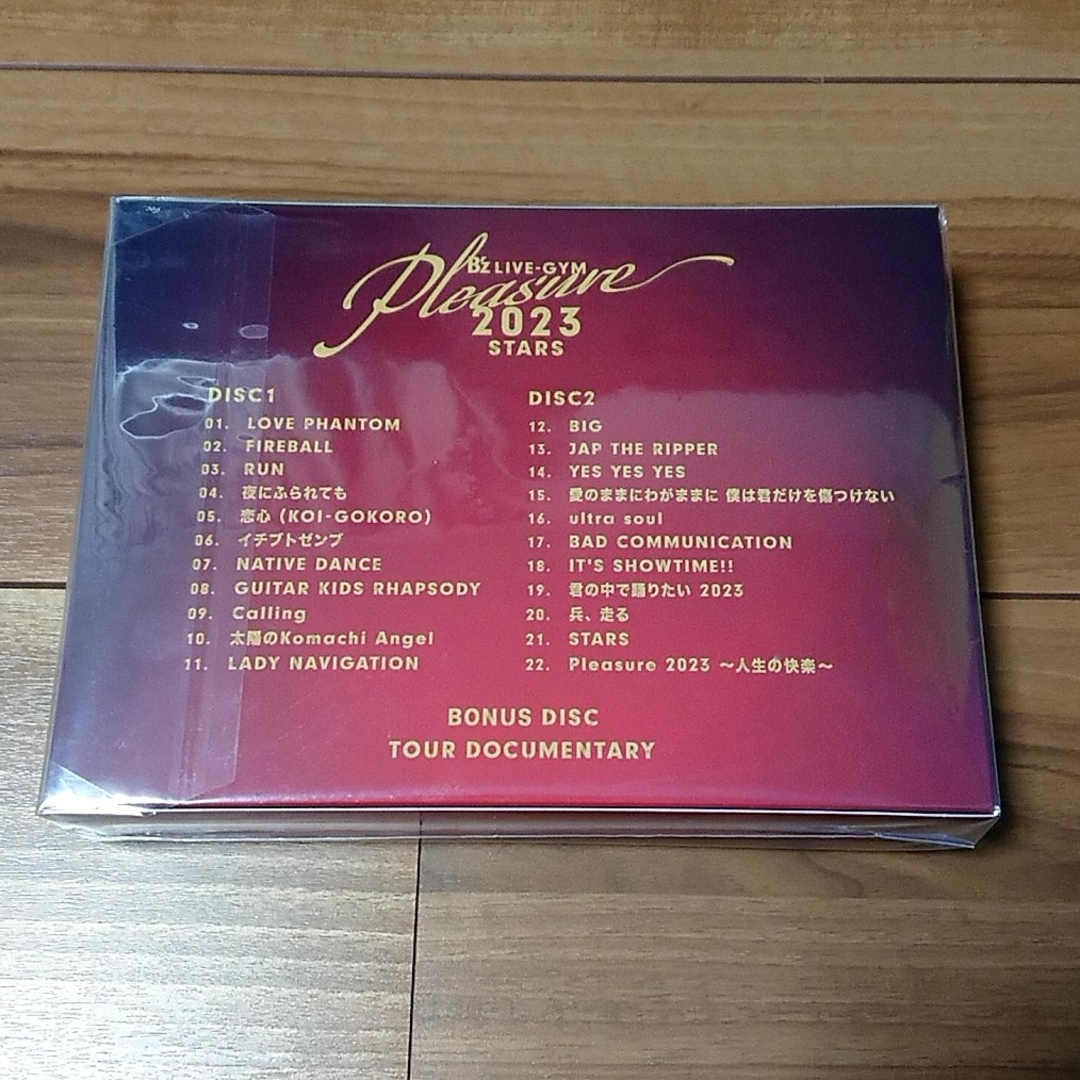 B’z　LIVE-GYM　Pleasure　2023　-STARS- DVD エンタメ/ホビーのDVD/ブルーレイ(ミュージック)の商品写真