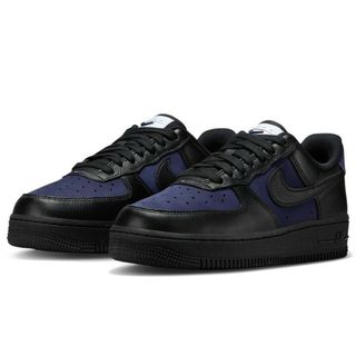 ナイキ(NIKE)のNIKE　air force　パープル　ブラック　26　美品　エアフォース(スニーカー)