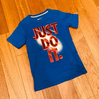 ナイキ(NIKE)の【NIKE】  ナイキ キッズ 半袖Tシャツ ブルー 130サイズ(Tシャツ/カットソー)