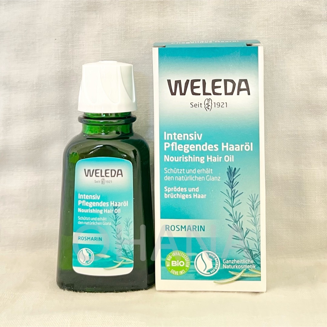 WELEDA(ヴェレダ)のWELEDA オーガニック ヘアオイル 50ml 2セット 新品 コスメ/美容のヘアケア/スタイリング(オイル/美容液)の商品写真