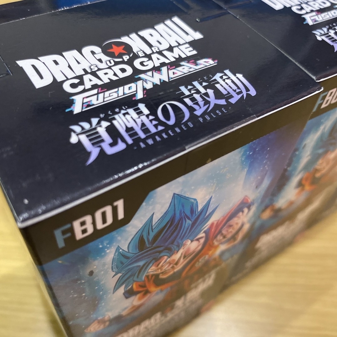 ドラゴンボールカード　覚醒の鼓動　3BOX エンタメ/ホビーのトレーディングカード(Box/デッキ/パック)の商品写真