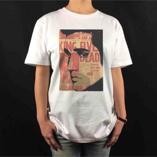 新品 エルヴィスプレスリー KING ELVIS DEAD コラージュ Tシャツ(Tシャツ/カットソー(半袖/袖なし))