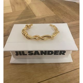 ジルサンダー(Jil Sander)のJIL SANDER ジルサンダーノットディテールブレスレット(ブレスレット/バングル)