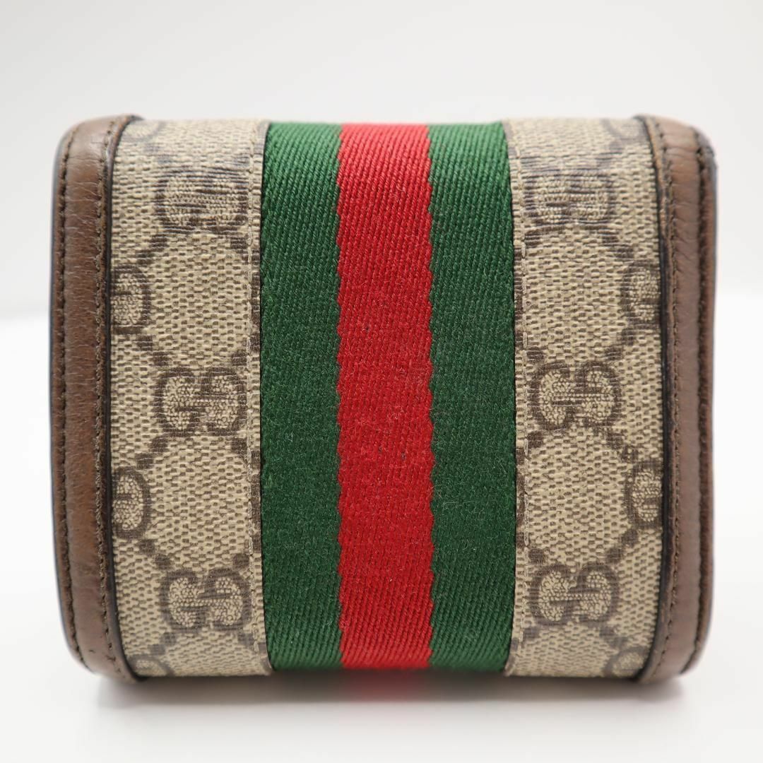 Gucci(グッチ)の【美品】グッチ オフィディア GGスプリーム 二つ折り財布 598662 レディースのファッション小物(財布)の商品写真