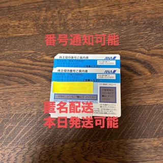 エーエヌエー(ゼンニッポンクウユ)(ANA(全日本空輸))のANA 全日空株主優待券　2枚(航空券)