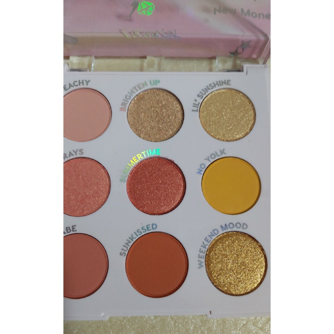 colourpop(カラーポップ)の【未使用※】カラーポップ　アイシャドウパレットSunnyDaze コスメ/美容のベースメイク/化粧品(アイシャドウ)の商品写真