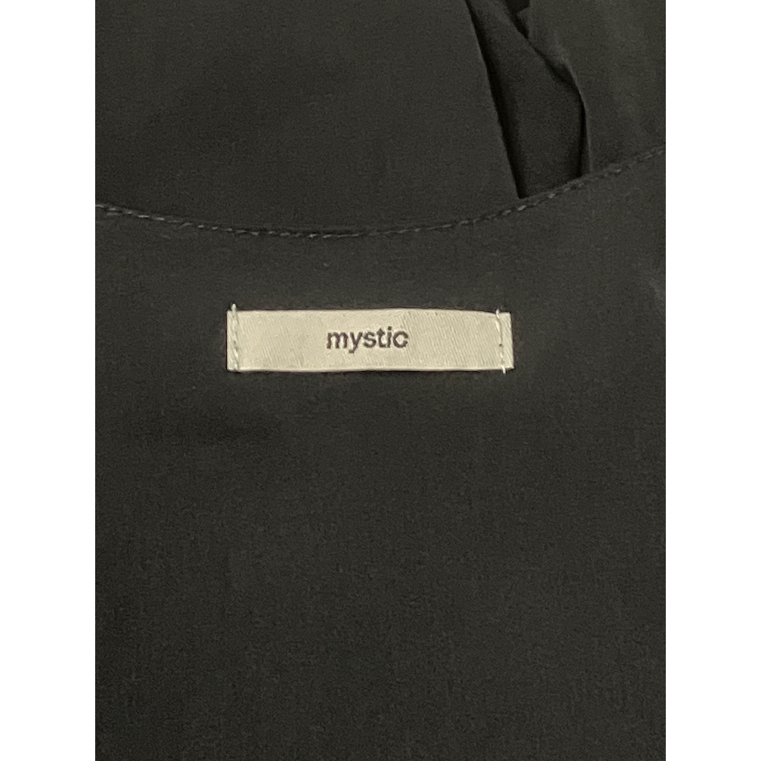 mystic(ミスティック)のmystic オールインワン　ワイドパンツ　総裏　サイズF レディースのワンピース(ロングワンピース/マキシワンピース)の商品写真