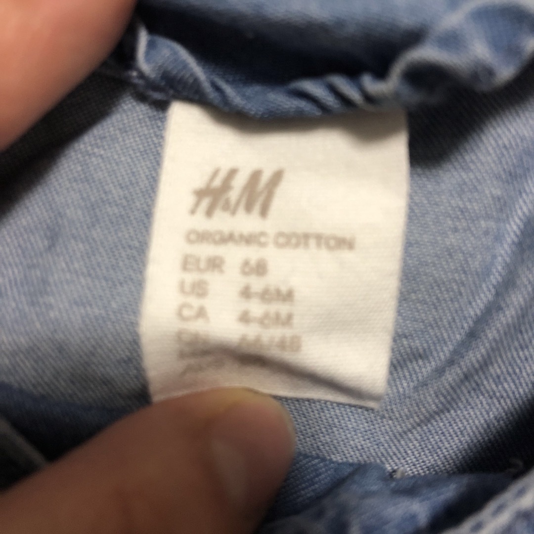 H&M(エイチアンドエム)のH&M ワンピース キッズ/ベビー/マタニティのベビー服(~85cm)(ワンピース)の商品写真