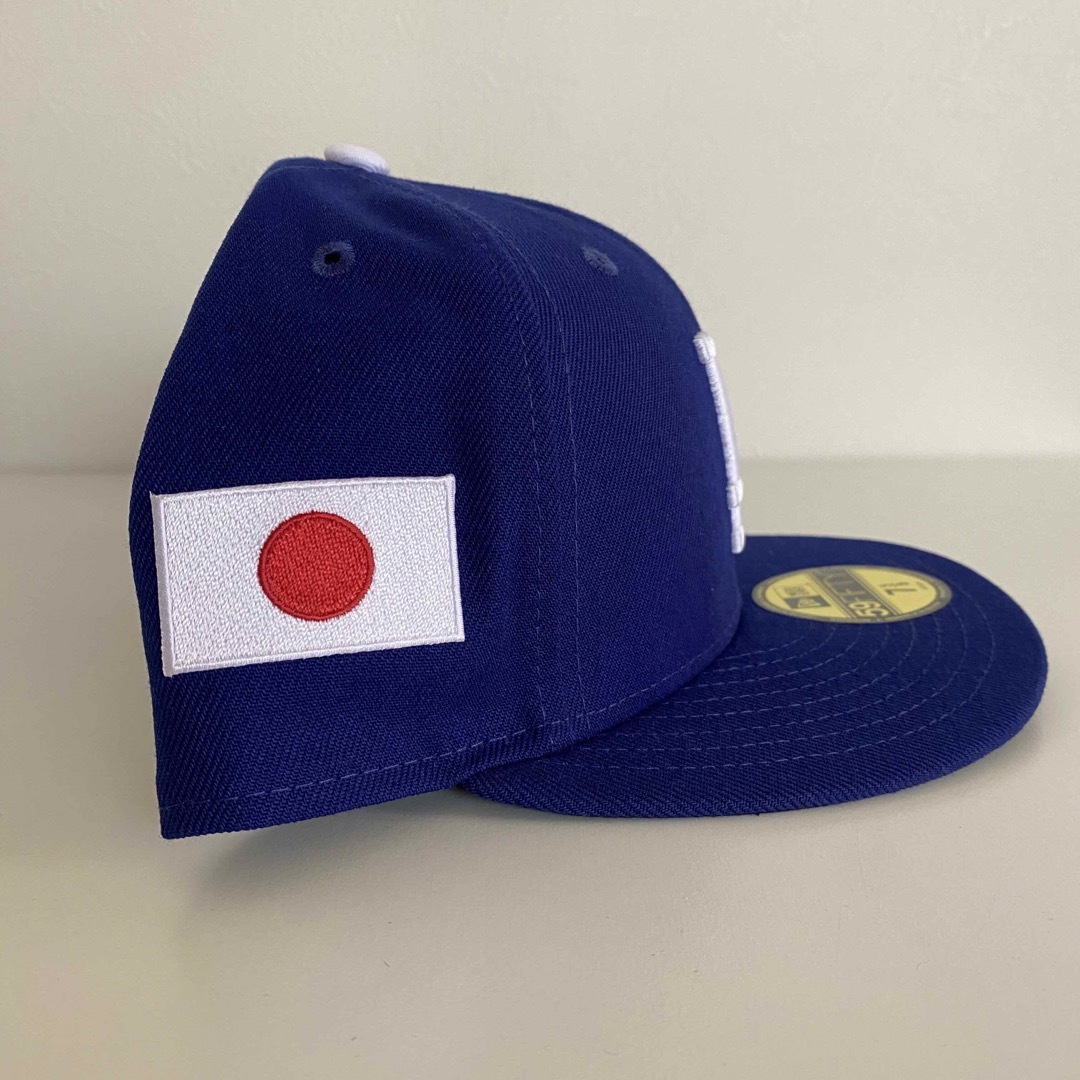 NEW ERA(ニューエラー)のドジャース ニューエラ ツバ裏ブラック キャップ New Era Cap 5/8 メンズの帽子(キャップ)の商品写真