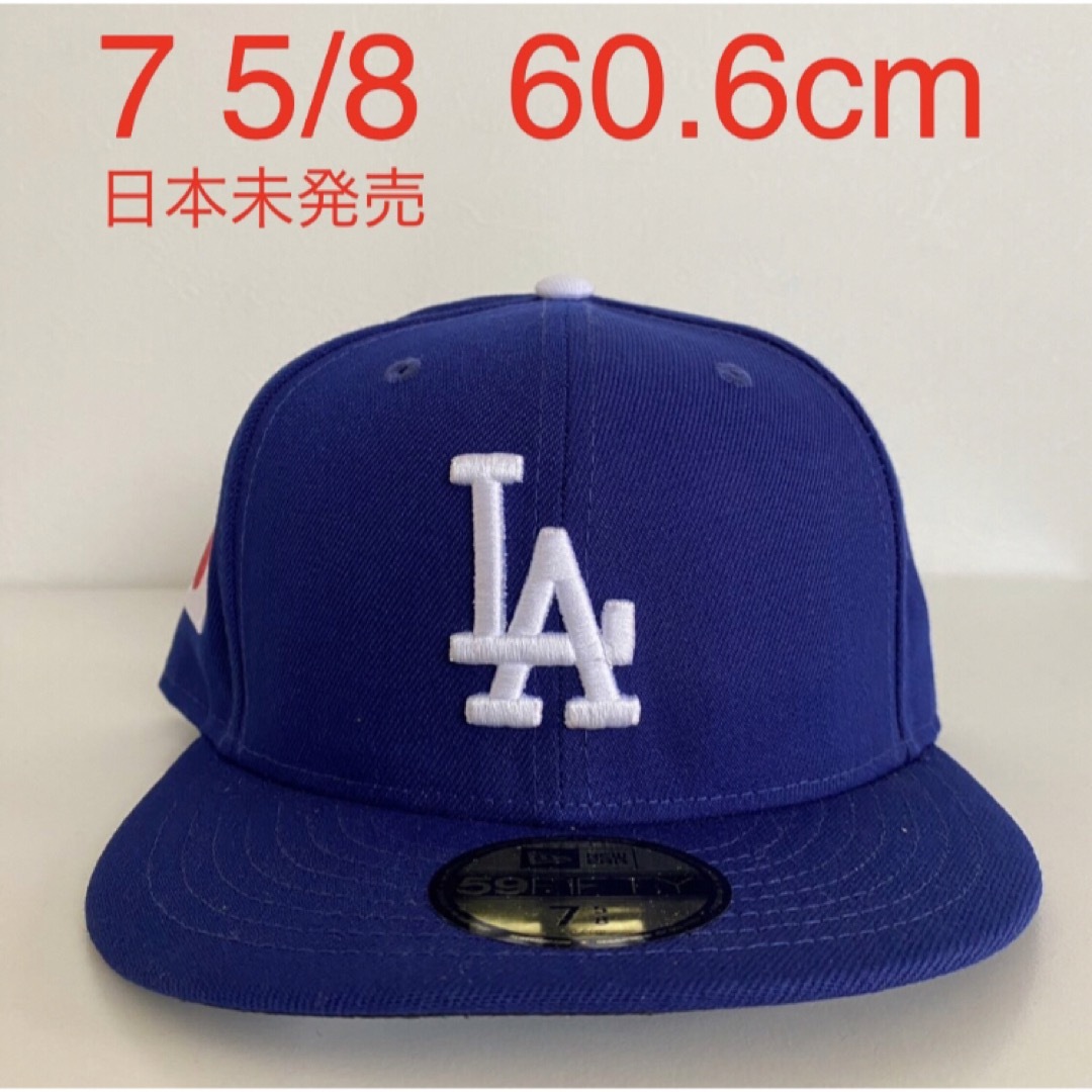 NEW ERA(ニューエラー)のドジャース ニューエラ ツバ裏ブラック キャップ New Era Cap 5/8 メンズの帽子(キャップ)の商品写真