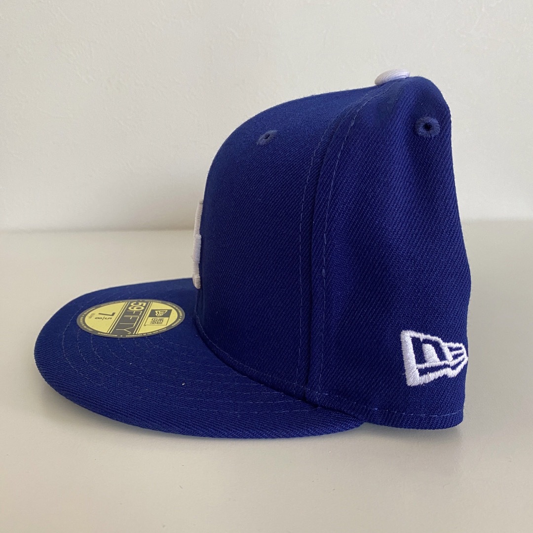 NEW ERA(ニューエラー)のドジャース ニューエラ ツバ裏ブラック キャップ New Era Cap 5/8 メンズの帽子(キャップ)の商品写真